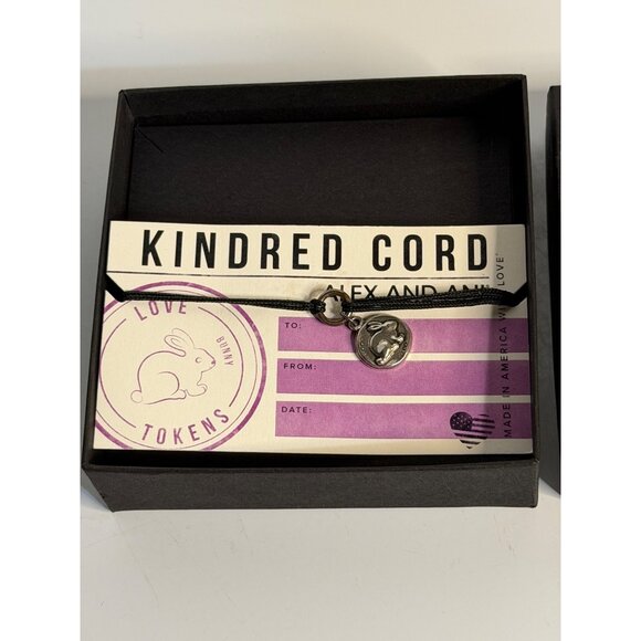 Alex & Ani Kindred Cord Reindeer Charm Bracelet Sterling Silver NIB Holiday Gift - Picture 2 of 5